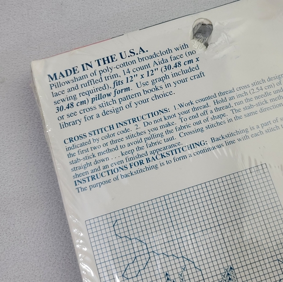 Designs For The Needle Pillowsham - Cross Stitch - Picture 6 of 10